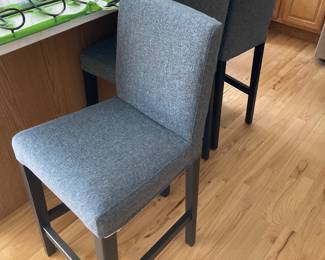 Upholstered bar stools