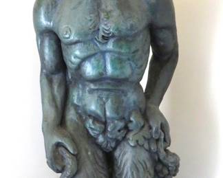 Satyr statue
