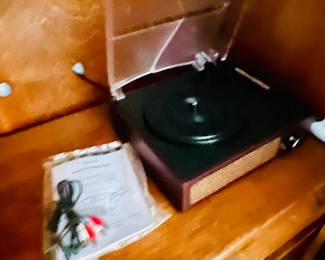 Record player works!
