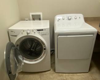 Washer and dryer