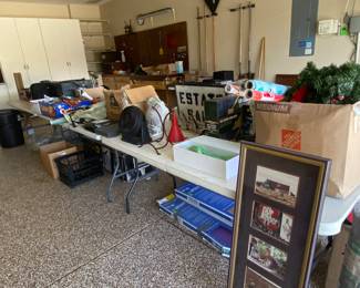 More items in the garage