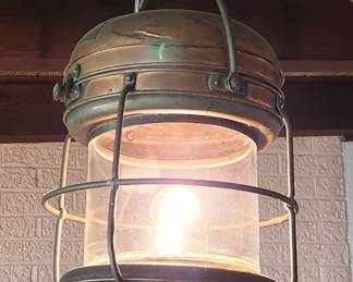 Antique Ship's Lantern