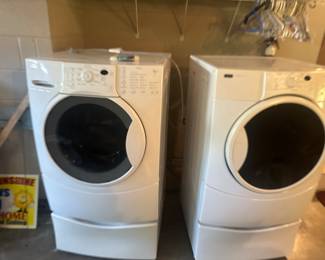 Kenmore washer and gas dryer