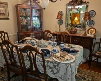 Small Mahogany Dining Set