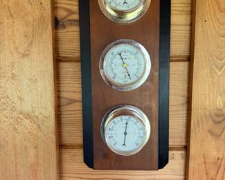 vintage weather gauge