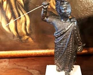 Aztec Emperior statue