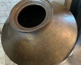 Large brass water vessel 