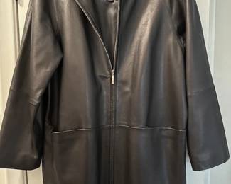 LNR leather coat
