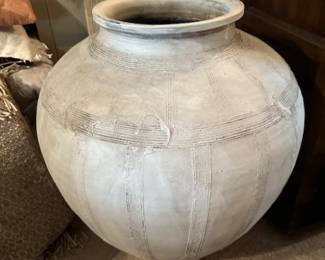 Antique ceramic asian pot