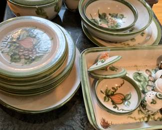 LARGE JOHN TAYLOR STONEWARE SET CIRCA 1960'S