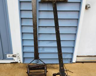 Antique Lawn Tools 