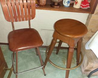 Old stools. Not loose.