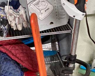 Both Stihl Battery & Trimmer $250
Stihl adjustable hedge trimmer HLA65 $150 
Stihl battery and charger AP300S $150