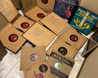 Vintage record collections 
