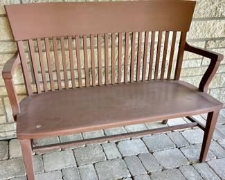 Heavy Duty Outdoor bench 
47”w x 19d x 18” floor to seat $250