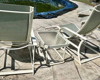 Winston Outdoor Furniture - 
4 chaise lounge chairs available $250ea
(New $$1700ea)