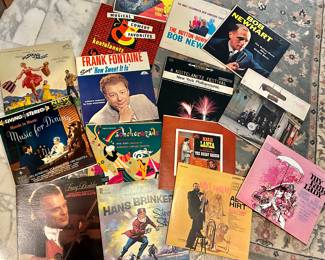 Vintage record albums most @ $3 each