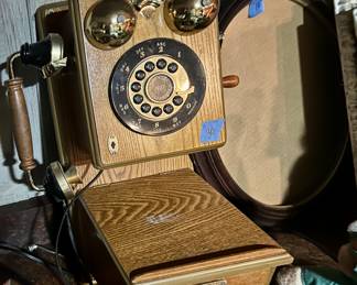 Vintage Thomas landline wall phone $30