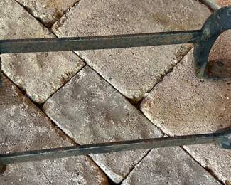 Wrought Iron shoe scraper $39
2 available