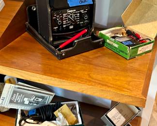 Vintage TruVue w/ 12 film rolls $25
Vintage Oster hair trimmer $20
New razor blades $6ea
Vntg Mini probe AC Volt Meter $15
Vntg SIMPSON 260 MULTIMETER SERIES 6 VOLT OHM Tester Meter $75