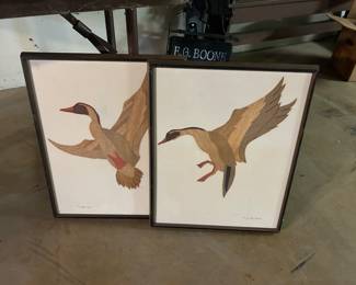 Framed layered dusks $25 ea