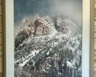 Signed, framed & double Matted Colorado Landscape photo
44w x 51”h $115