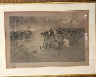 Vntg framed Civil war