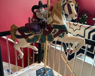 Carousel horse