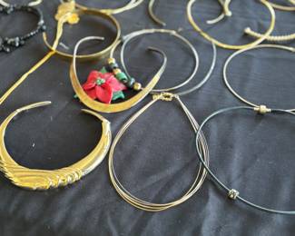 Collars, necklaces