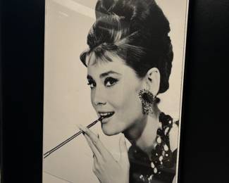 Audry Hepburn poster