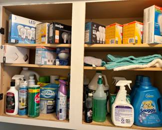 Cleaning supplies