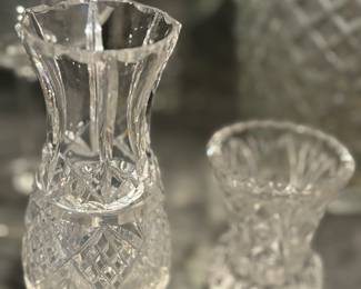 Crystal vases