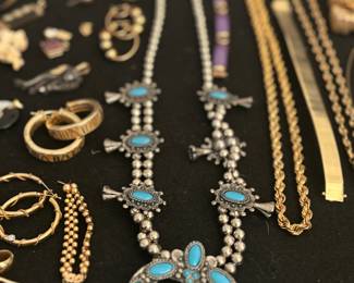 Turquoise necklace / jewelry 