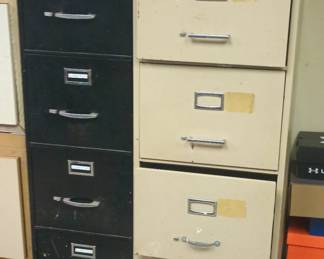 Lots of tools inside the cabinets for us to pull out