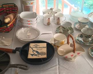 Skillets sold, platter sold