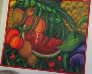 Angela fruit vegie painting