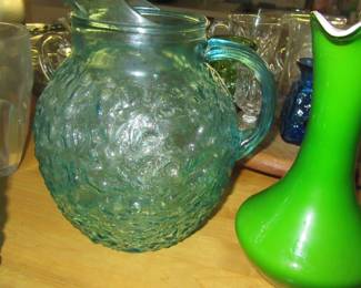 Angela pitcher and vase