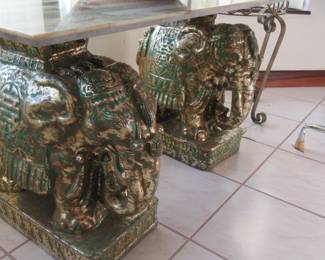 Angela double elephant base for table