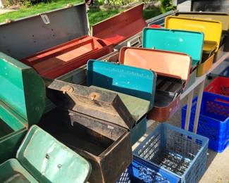 Build your own tool case! Mix and match vintage boxes and stock with your choice of hand tools. Priced from $30-$50. Great gift for a new homeowner or for yourself!