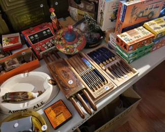 Vintage Laguiole steak knives