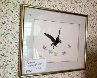 Fantasia serigraph cel