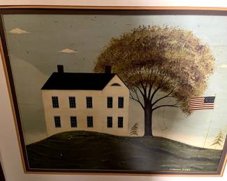 Lovely Primitive, excellently framed