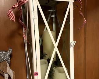 lovely candle hurricane lamps