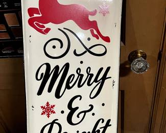 Merry & Bright describe this Estate Perfectly!  We also have LOTS of nice Christmas Decor!
