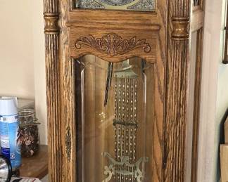 Howard Miller Grandfather Clock (smaller, slim design to fit any home)