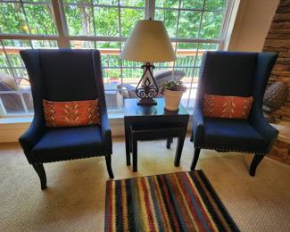 Accent Chair with Nail Head Trim