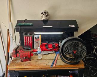 Garage - Tools, Gun safe, tool chest, garden tools, hand tools, sockets, washer and dryer