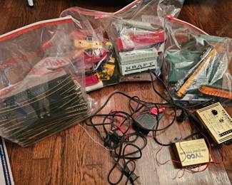 vintage TYCO train set