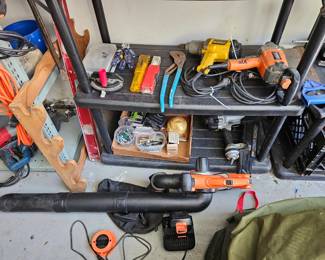 Garage - Tools, Gun safe, tool chest, garden tools, hand tools, sockets, washer and dryer