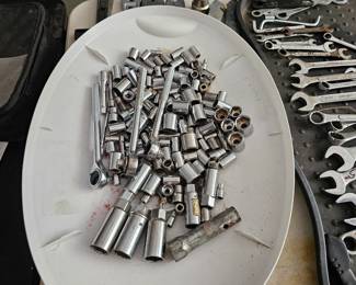 Garage - Tools, Gun safe, tool chest, garden tools, hand tools, sockets, washer and dryer